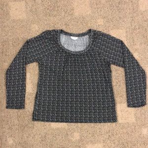 Jaclyn Smith Collection, XL, 96% rayon, 4% spandex, black/white